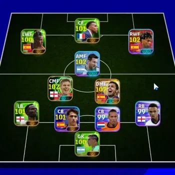 eFootball Accounts High-End Android|Big Time Rodri 19 Jul'26|Epic Steven Gerrard|Show Time Lamine Yamal,Lionel