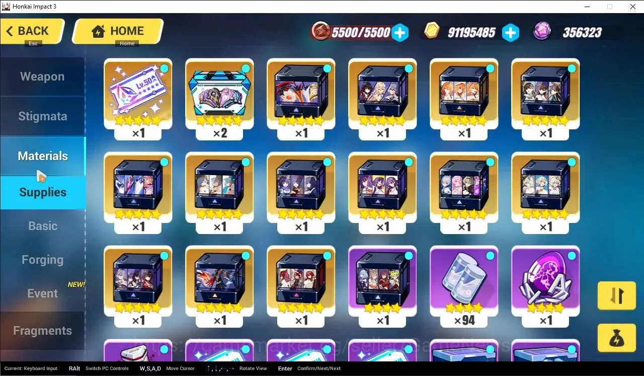 Honkai Impact 3rd Accounts SEA Lv80| 9 Fullset (SeeleHoRe,RitaME,CoralieBFDD, image 13