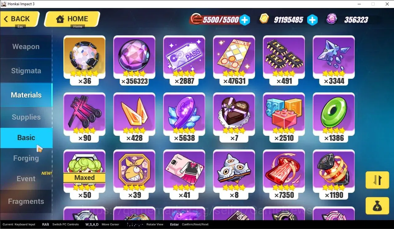 Honkai Impact 3rd Accounts SEA Lv80| 9 Fullset (SeeleHoRe,RitaME,CoralieBFDD, image 14