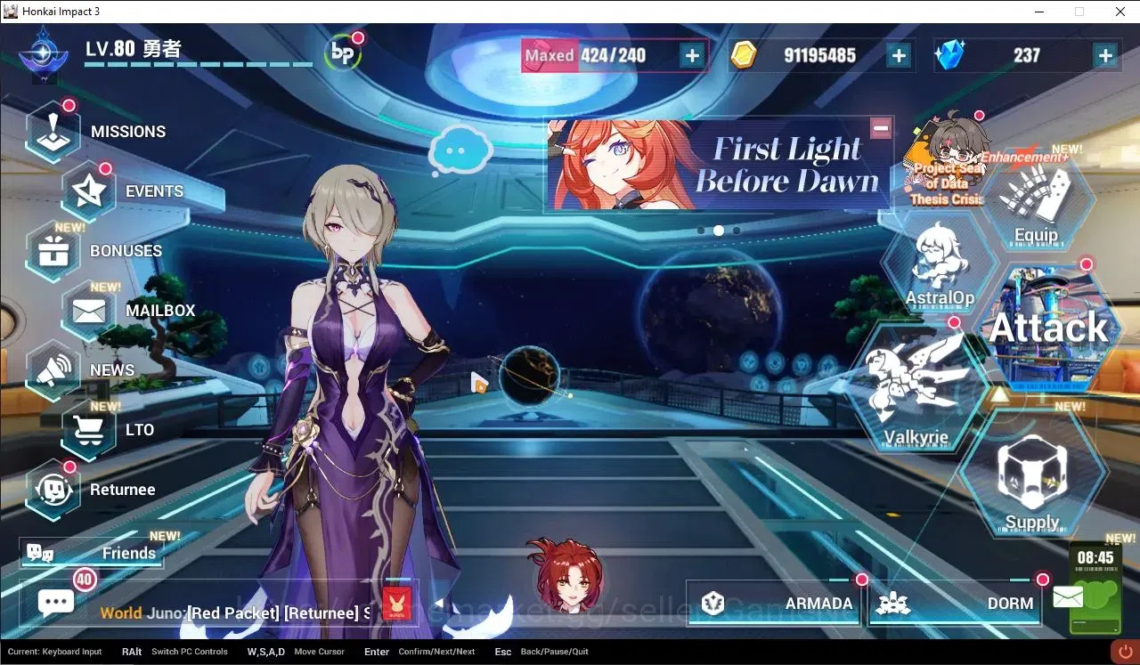 Honkai Impact 3rd Accounts SEA Lv80| 9 Fullset (SeeleHoRe,RitaME,CoralieBFDD, image 7