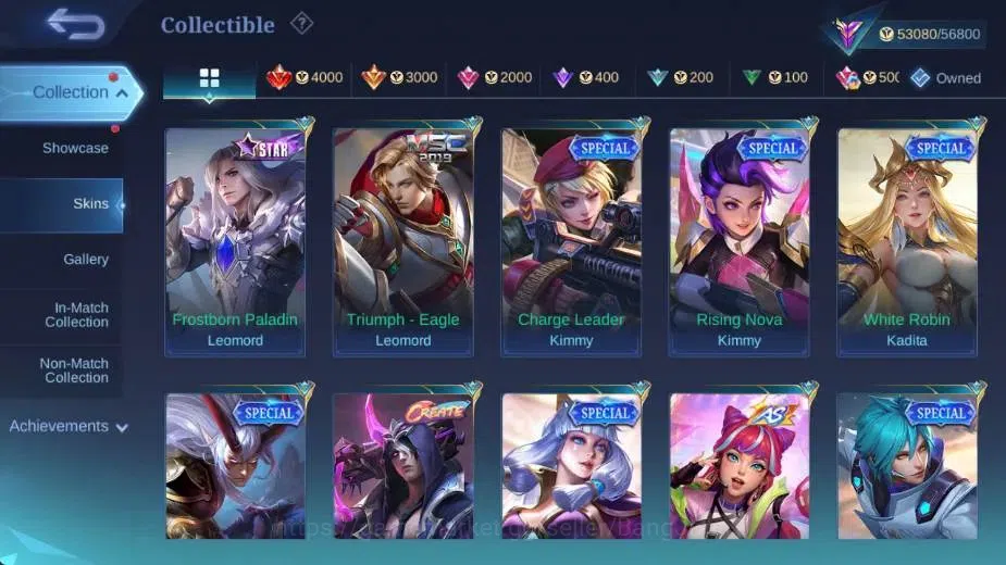 Mobile Legends: Bang Bang Accounts Global|Hero 114|Skin 220|Renowned|CC Natalia|KOF K image 18