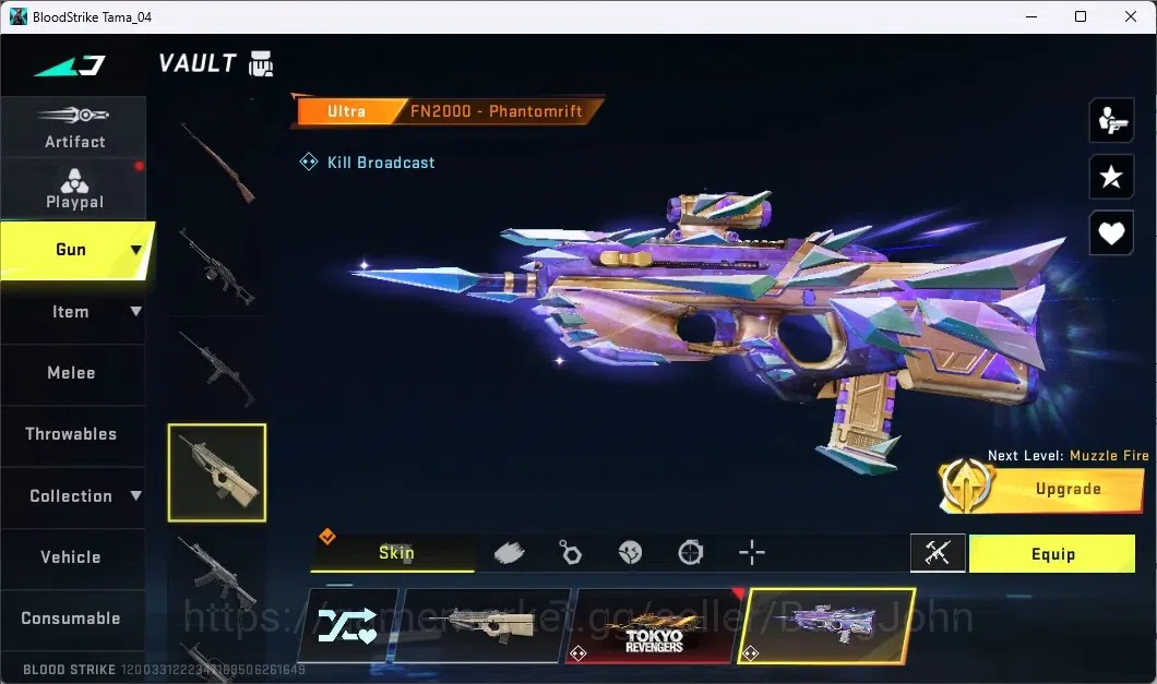 Blood Strike Accounts ASIA | ETERNAL: AUG-Empyrean|Etrrnal KATYA-Glint|3 image 11