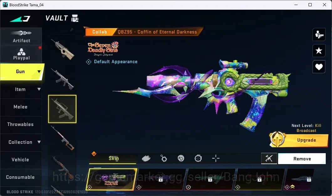 Blood Strike Accounts ASIA | ETERNAL: AUG-Empyrean|Etrrnal KATYA-Glint|3 image 13