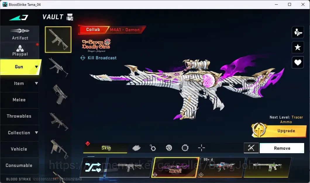 Blood Strike Accounts ASIA | ETERNAL: AUG-Empyrean|Etrrnal KATYA-Glint|3 image 2