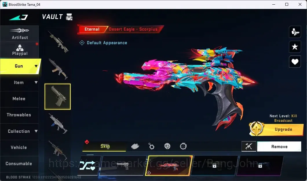 Blood Strike Accounts ASIA | ETERNAL: AUG-Empyrean|Etrrnal KATYA-Glint|3 image 5