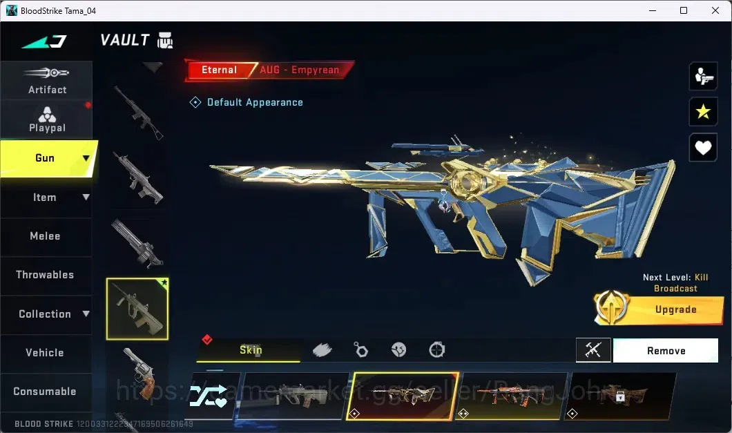 Blood Strike Accounts ASIA | ETERNAL: AUG-Empyrean|Etrrnal KATYA-Glint|3 image 6