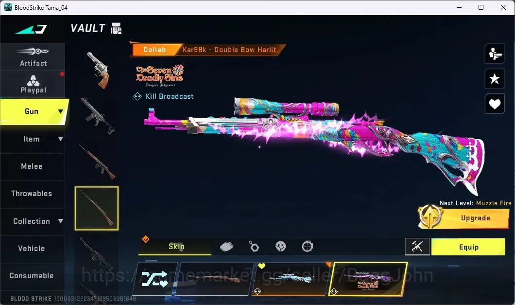 Blood Strike Accounts ASIA | ETERNAL: AUG-Empyrean|Etrrnal KATYA-Glint|3 image 8