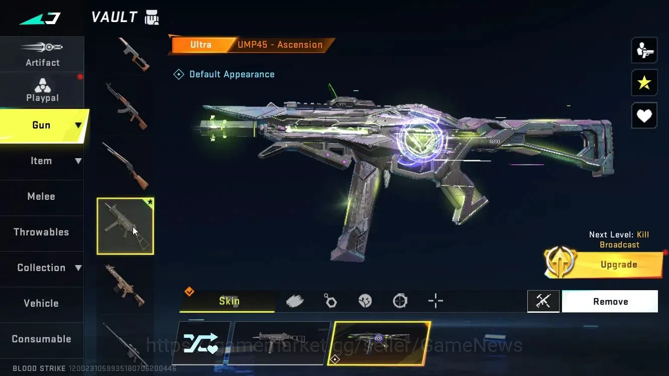 Blood Strike Accounts ASIA|ULTRA [KRAKEN-purple lightning,UMP45-Ascensio image 7