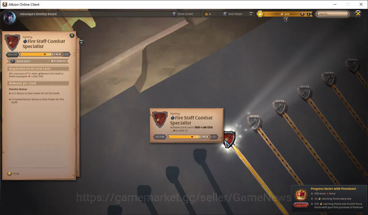 Albion Online Accounts ASIA|2,2M Total Fame - 8,33M Silver|T7 Skinning Kn image 11