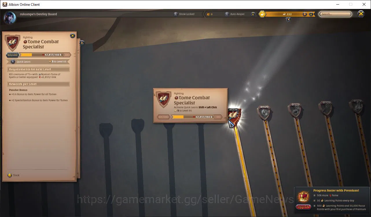 Albion Online Accounts ASIA|2,2M Total Fame - 8,33M Silver|T7 Skinning Kn image 12