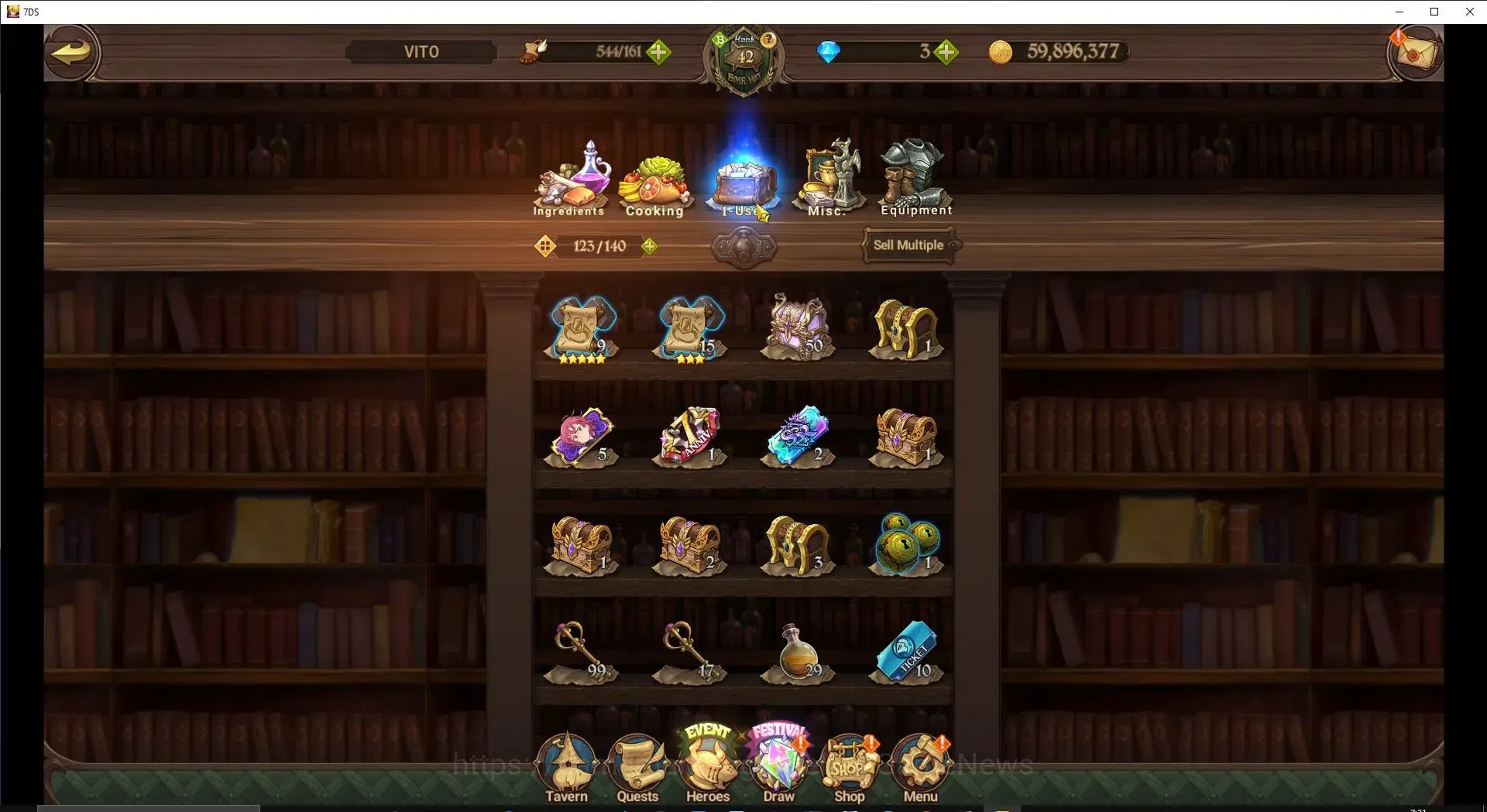 The Seven Deadly Sins: Grand Cross Accounts Global|1M CC|120 LS|3 LR+4 UR|Nemesis Meli3/6,Helb image 14