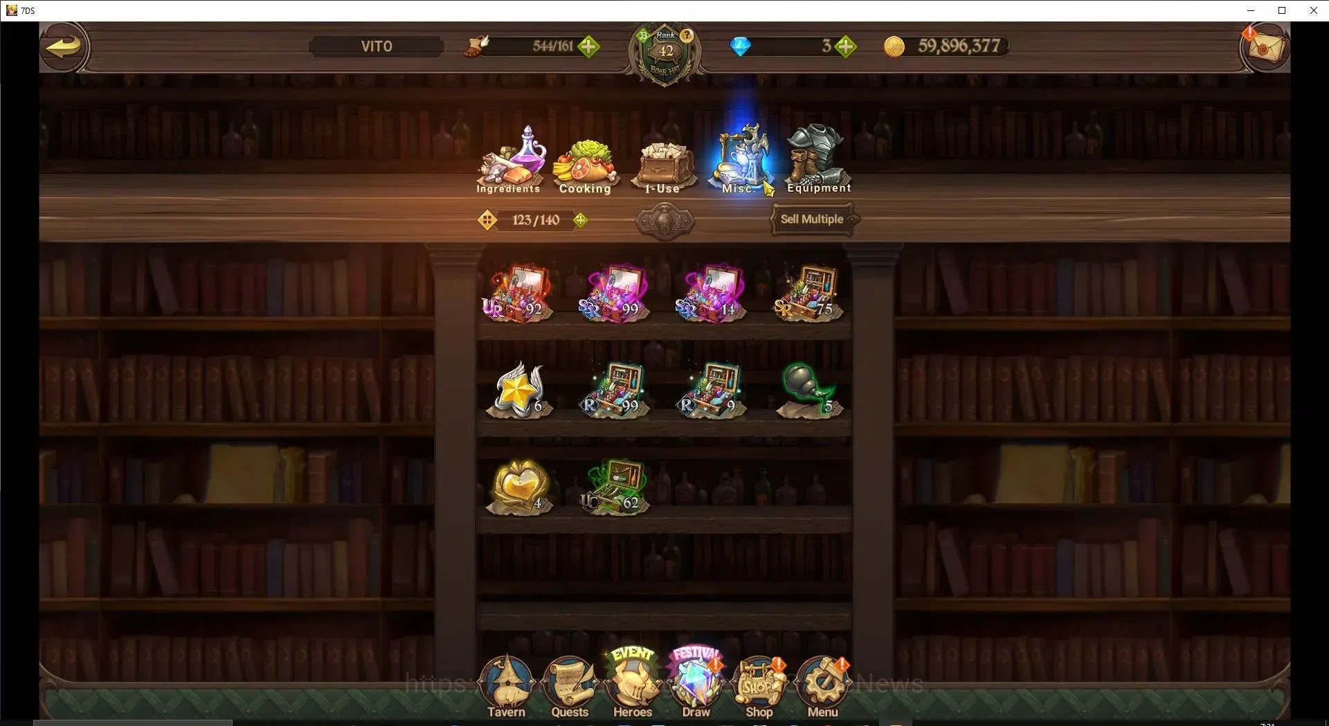 The Seven Deadly Sins: Grand Cross Accounts Global|1M CC|120 LS|3 LR+4 UR|Nemesis Meli3/6,Helb image 15