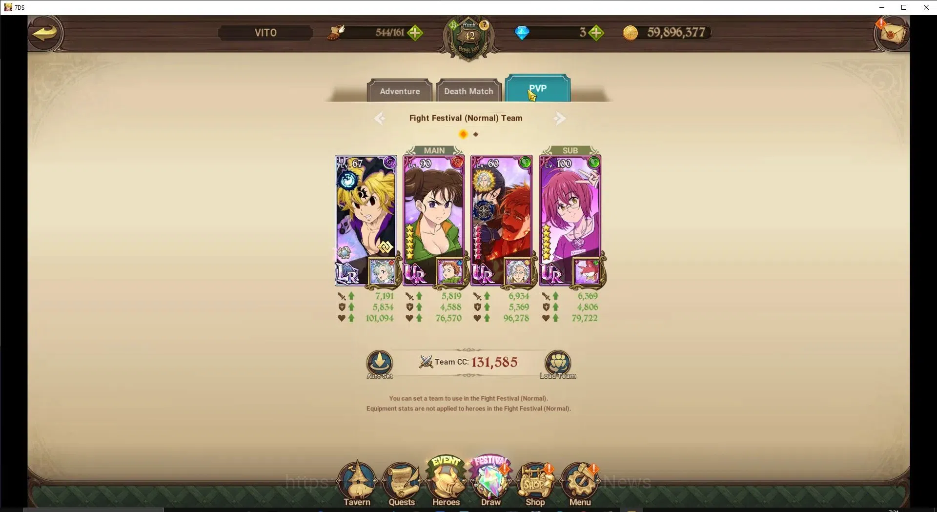 The Seven Deadly Sins: Grand Cross Accounts Global|1M CC|120 LS|3 LR+4 UR|Nemesis Meli3/6,Helb image 8