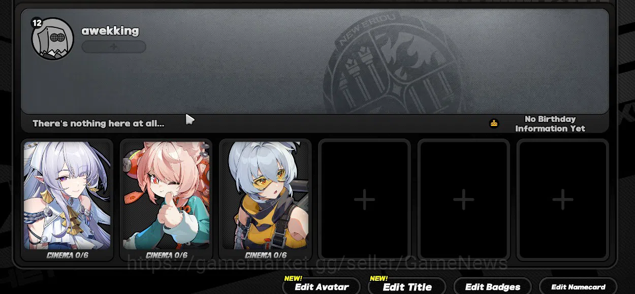 Zenless Zone Zero Accounts ASIA| IK 12 Fresh Starter Prologe|2 Limited (Velin image 2