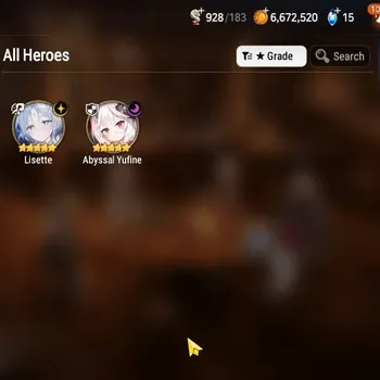 Epic Seven Accounts Limited Hero GLOBAL UnVerif|NewEra| 2 ML (Lisette,Abyssal Yufine)+Estelle,Alencia,etc|165 Convenant+2,5K