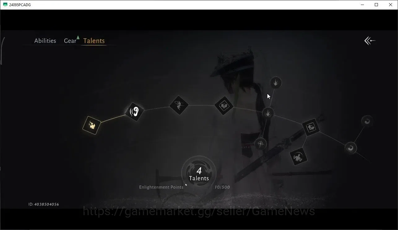 Where Winds Meet Accounts GLOBAL|Lv 5|GS 3676|1 Harmonic Core|Nameless Sword image 8