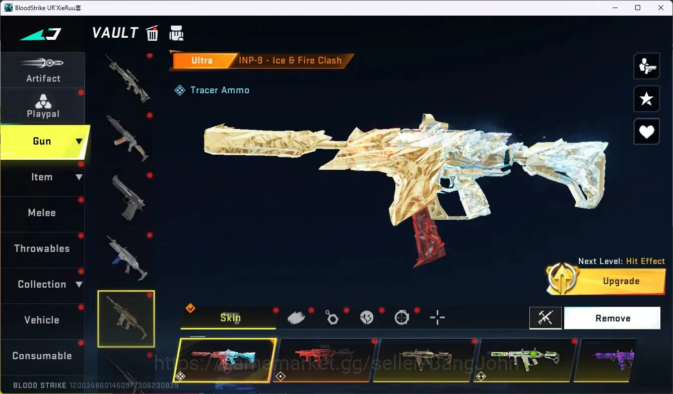Blood Strike Accounts ASIA |1 EVO Gun|1 Eternal Gun|8 Collab Gun [AOT/TR image 12
