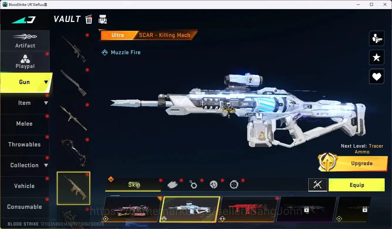 Blood Strike Accounts ASIA |1 EVO Gun|1 Eternal Gun|8 Collab Gun [AOT/TR image 16