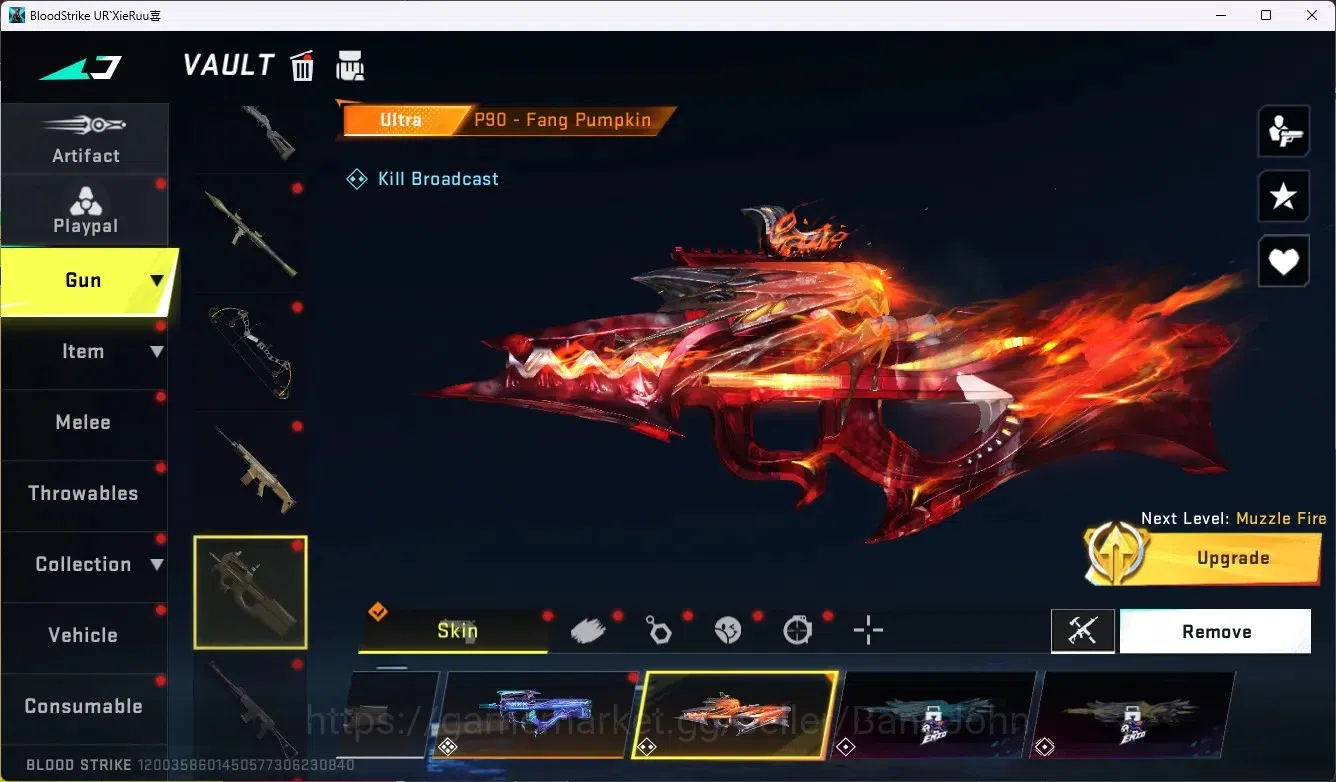 Blood Strike Accounts ASIA |1 EVO Gun|1 Eternal Gun|8 Collab Gun [AOT/TR image 18