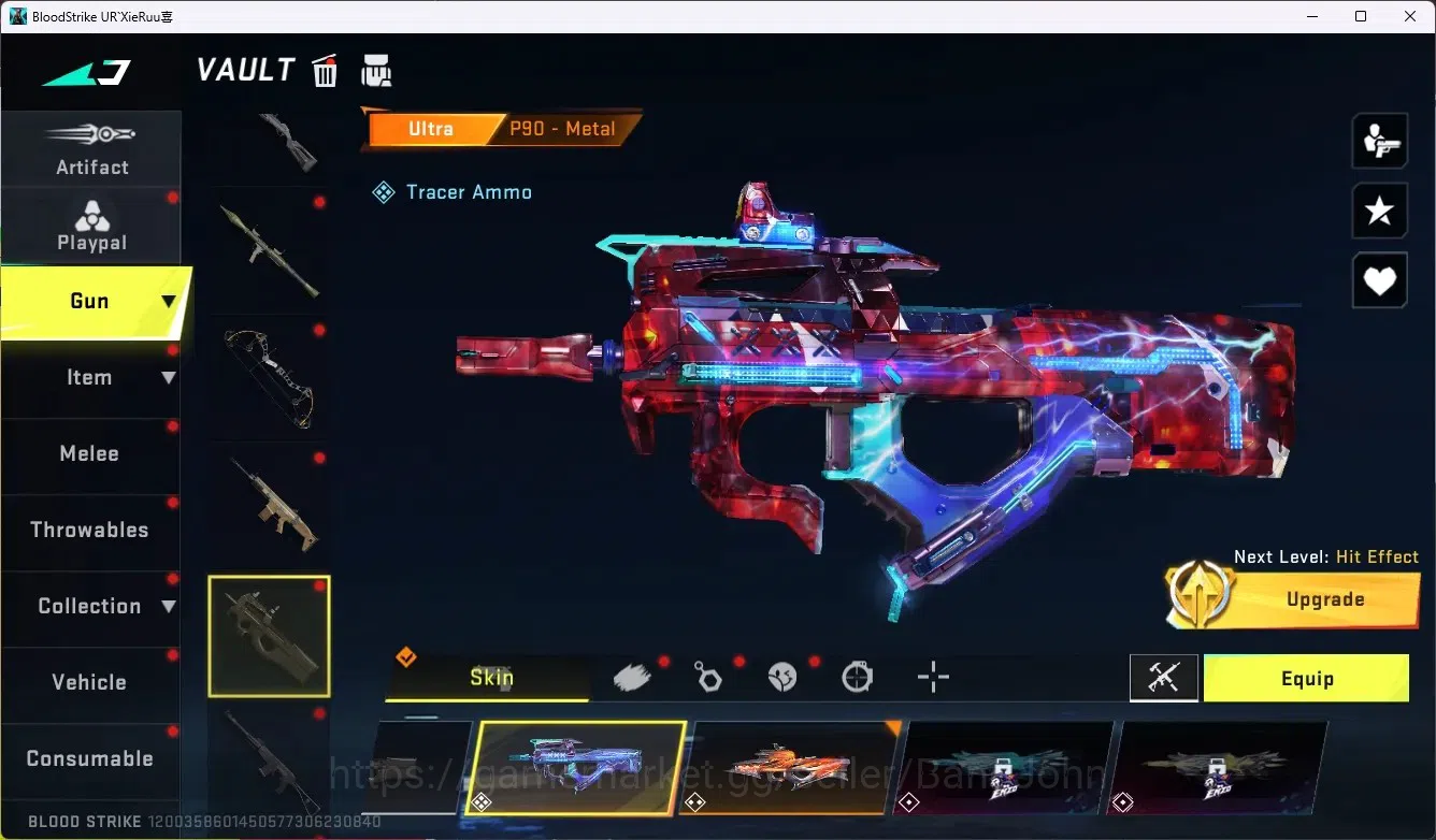 Blood Strike Accounts ASIA |1 EVO Gun|1 Eternal Gun|8 Collab Gun [AOT/TR image 19