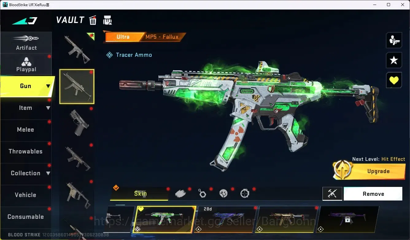 Blood Strike Accounts ASIA |1 EVO Gun|1 Eternal Gun|8 Collab Gun [AOT/TR image 3