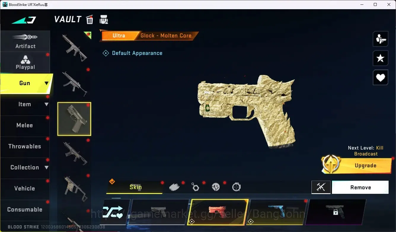 Blood Strike Accounts ASIA |1 EVO Gun|1 Eternal Gun|8 Collab Gun [AOT/TR image 4