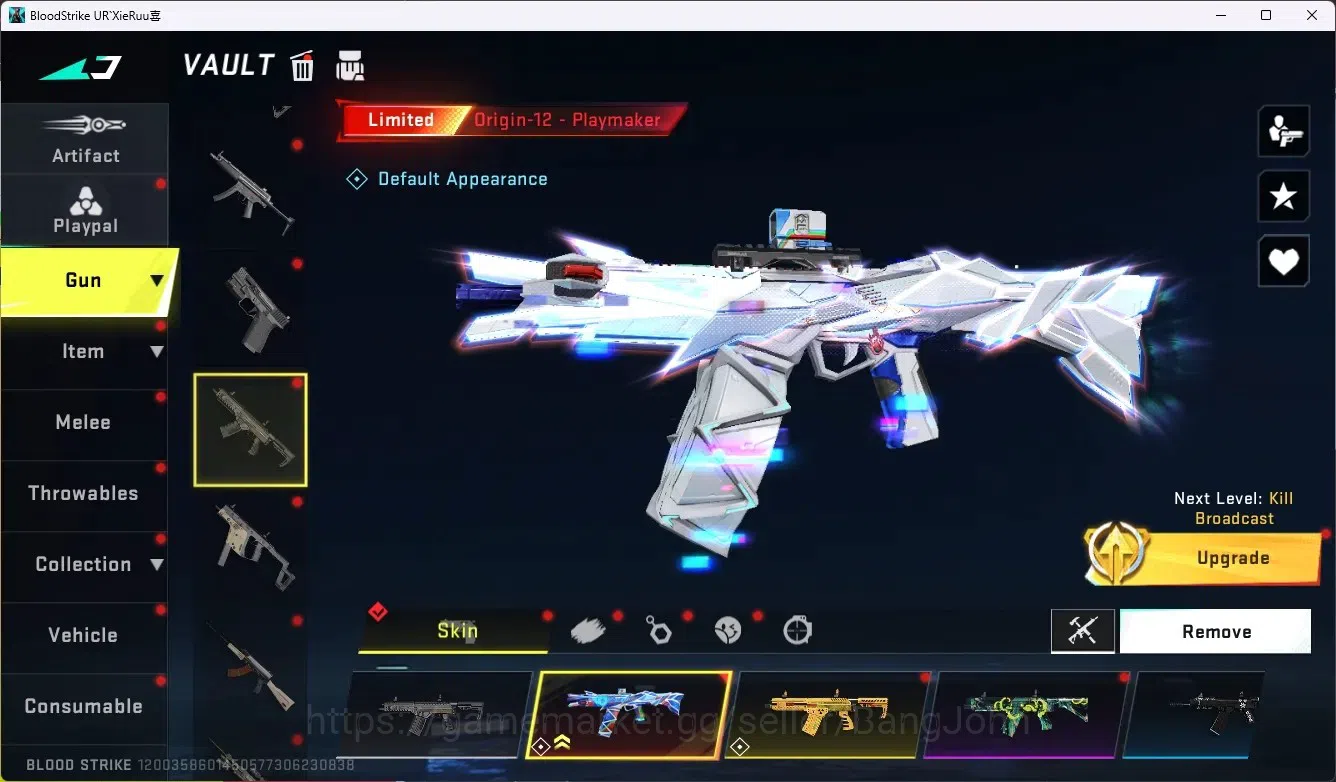 Blood Strike Accounts ASIA |1 EVO Gun|1 Eternal Gun|8 Collab Gun [AOT/TR image 5