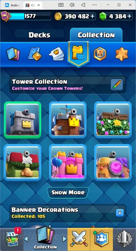Clash Royale Accounts Mobile |Trophy 12733|14 Max Cards|26 EVO Cards|5 H image 18