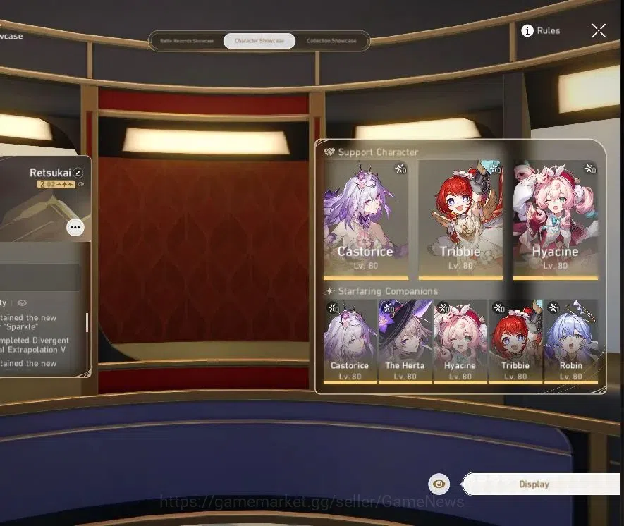 Honkai Star Rail Accounts Asia|TL 66|13 Special Pass|10 Limited|[Castorice,T image 2