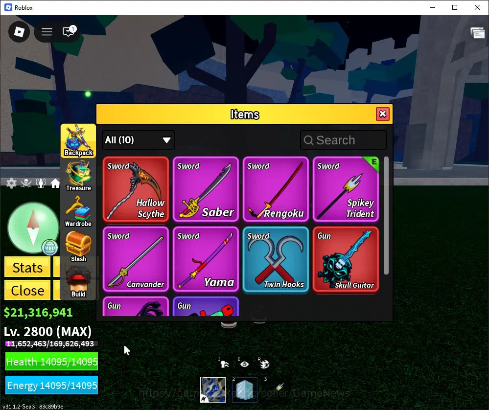 Roblox Accounts Blox Fruit |Lv Max + Ice,GodHuman|21M Beli 32K Frag|2 Myth Weap 3 Legend Fruit |Human V1|Unverif(RBL934) 3