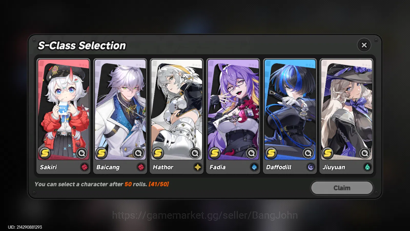 Neverness to Everness Accounts NA | Starter Lvl 3 | 1 S Nanally + 4A Char|MC Fema image 3