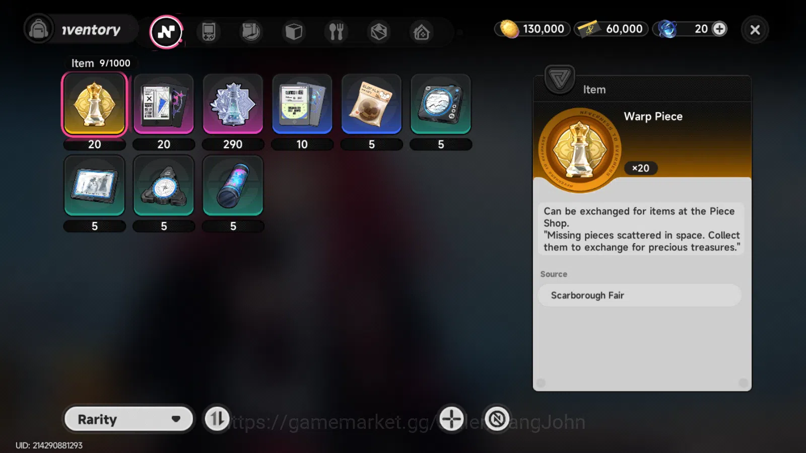 Neverness to Everness Accounts NA | Starter Lvl 3 | 1 S Nanally + 4A Char|MC Fema image 9