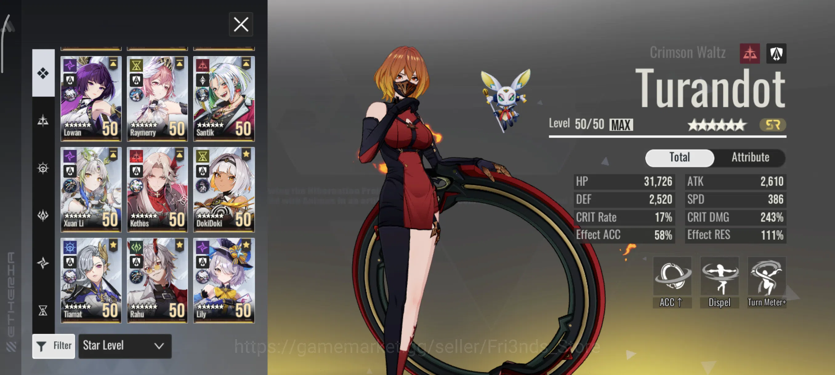 Etheria: Restart Accounts ETR174 | ASIA 4 | SUPER BEAST 51SSR 15LND ANIMUS + image 2