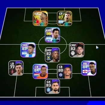 eFootball Accounts High-End Mobile|PW 2525|Big Time Cristiano Ronaldo 23 Jun'26|Epic Sergio Aguero,Show Time Lionel