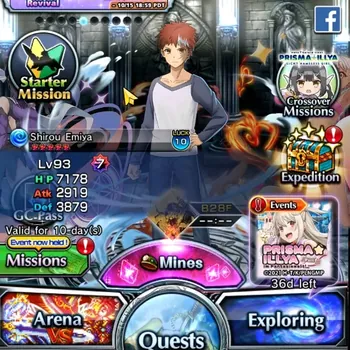 Grand Summoners Accounts End-Game Global|Rank 63|10 Ascend 1 TW|Shirou Emiya+TW,2x S Miyu,Chloe,Cha Hae-In,Choi