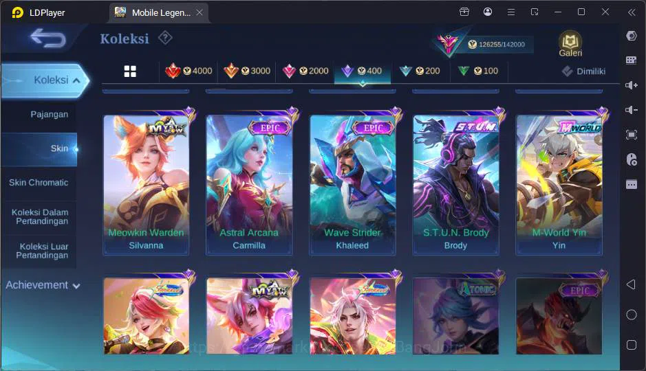 Mobile Legends: Bang Bang Accounts GLOBAL|Hero 132|Skin 393|Lg Johnson,Exo Kagura+Gra image 13