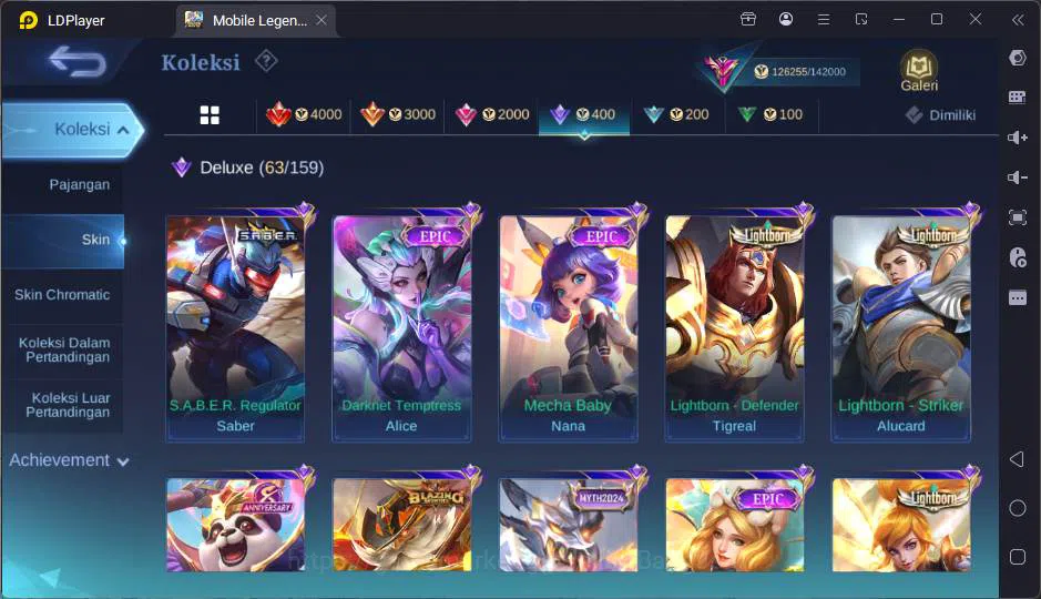 Mobile Legends: Bang Bang Accounts GLOBAL|Hero 132|Skin 393|Lg Johnson,Exo Kagura+Gra image 20