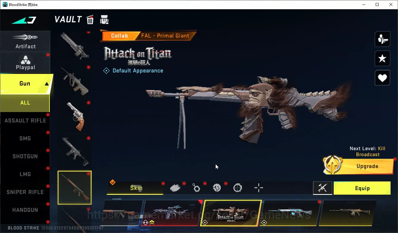 Blood Strike Accounts ASIA|ETERNAL Lv3 Vector,UZI+MELE[BFKnife,DualB,Shu image 8