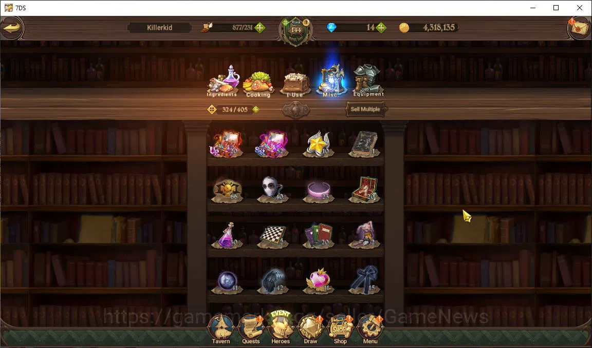 The Seven Deadly Sins: Grand Cross Accounts Asia|7,2M CC|6 LR+14 UR+Many Collab|Cusack2/6,Ludo image 18