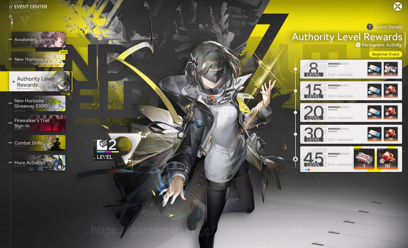 Arknights: Endfield Accounts NA/EU Lv2 Day 1| Fresh Starter Laevatain + 6 SR Characters | Female MC |GrypLink |Take Mail| SS 3