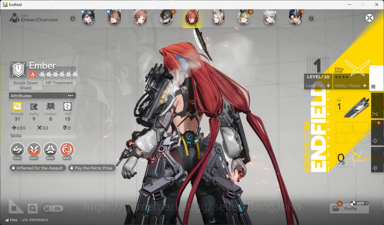 Arknights: Endfield Accounts ASIA | lv 55 | gilberta, yvonn, TANGTANG, Ardelia, image 11