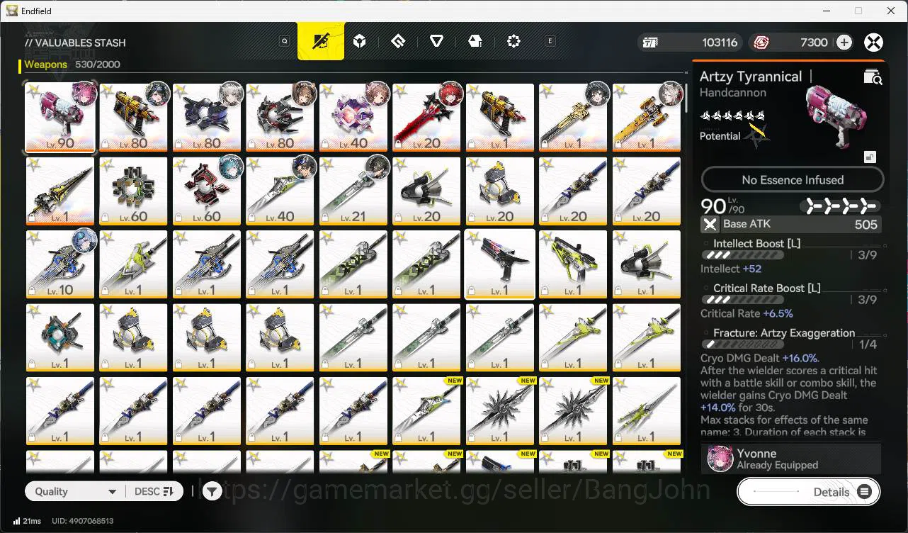 Arknights: Endfield Accounts ASIA | lv 55 | gilberta, yvonn, TANGTANG, Ardelia, image 14