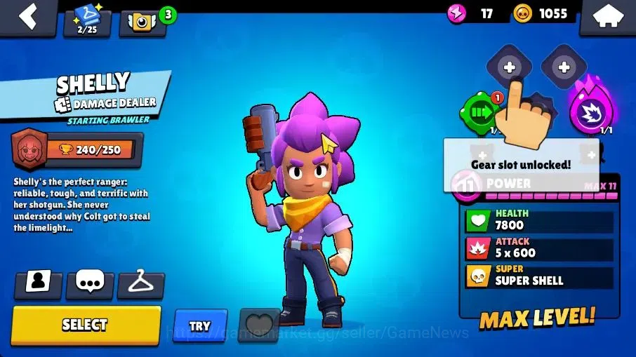 Brawl Stars Accounts 1003 Trophy|14 Brawlers 3 Max Lvl [Edgar,Emz,Shell image 12
