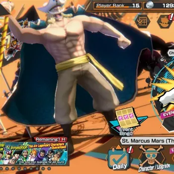 One Piece Bounty Rush Accounts High-End Global |EX 3|2 Max|PR 15|Gol D. Roger,Monkey D. Luffy Max,Edward Newgate Max|RD 208
