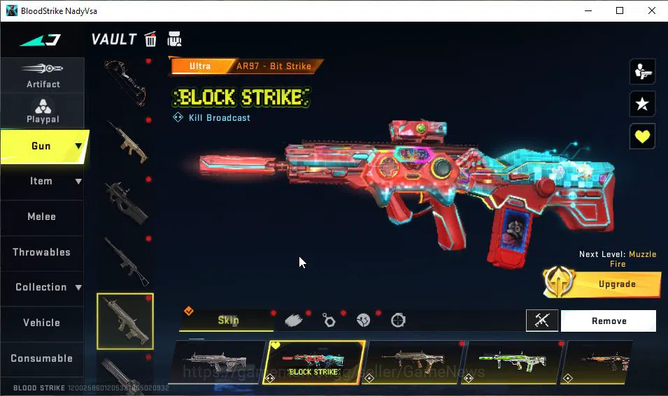 Blood Strike Accounts ASIA|Melee ULTRA Butterfly Knife-Starfall|10 ULTRA image 15