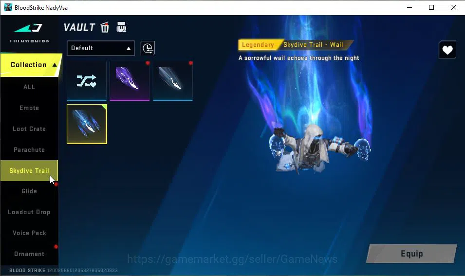 Blood Strike Accounts ASIA|Melee ULTRA Butterfly Knife-Starfall|10 ULTRA image 4