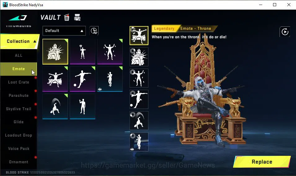 Blood Strike Accounts ASIA|Melee ULTRA Butterfly Knife-Starfall|10 ULTRA image 7