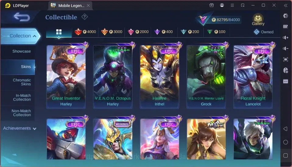 Mobile Legends: Bang Bang Accounts GLOBAL Hero 129 Skin 262 |Ducati Leo|HxH[Harith,Ju image 11