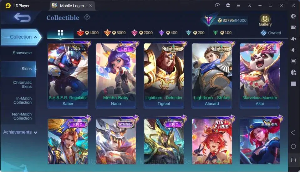 Mobile Legends: Bang Bang Accounts GLOBAL Hero 129 Skin 262 |Ducati Leo|HxH[Harith,Ju image 13