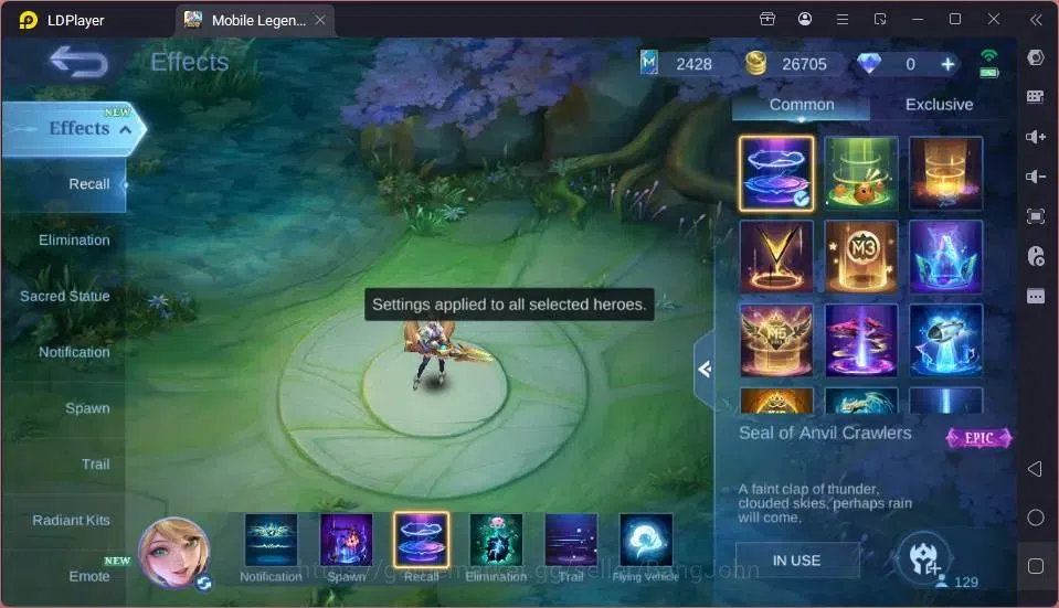 Mobile Legends: Bang Bang Accounts GLOBAL Hero 129 Skin 262 |Ducati Leo|HxH[Harith,Ju image 18